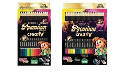 PINTURA CREATIV X 36COL PREMIUM EF3024 4MM 24LAP
