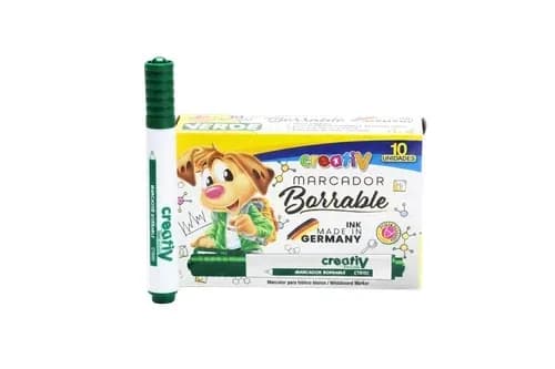 MARCADOR CREATIV BORRABLE VERDE