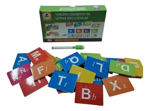 TABLERO COGNITIVO DE LETRAS MAY. M24-1143