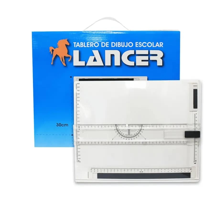 TABLERO DIBUJO LANCER A4 SH.TD.5030 C/ESCUAD