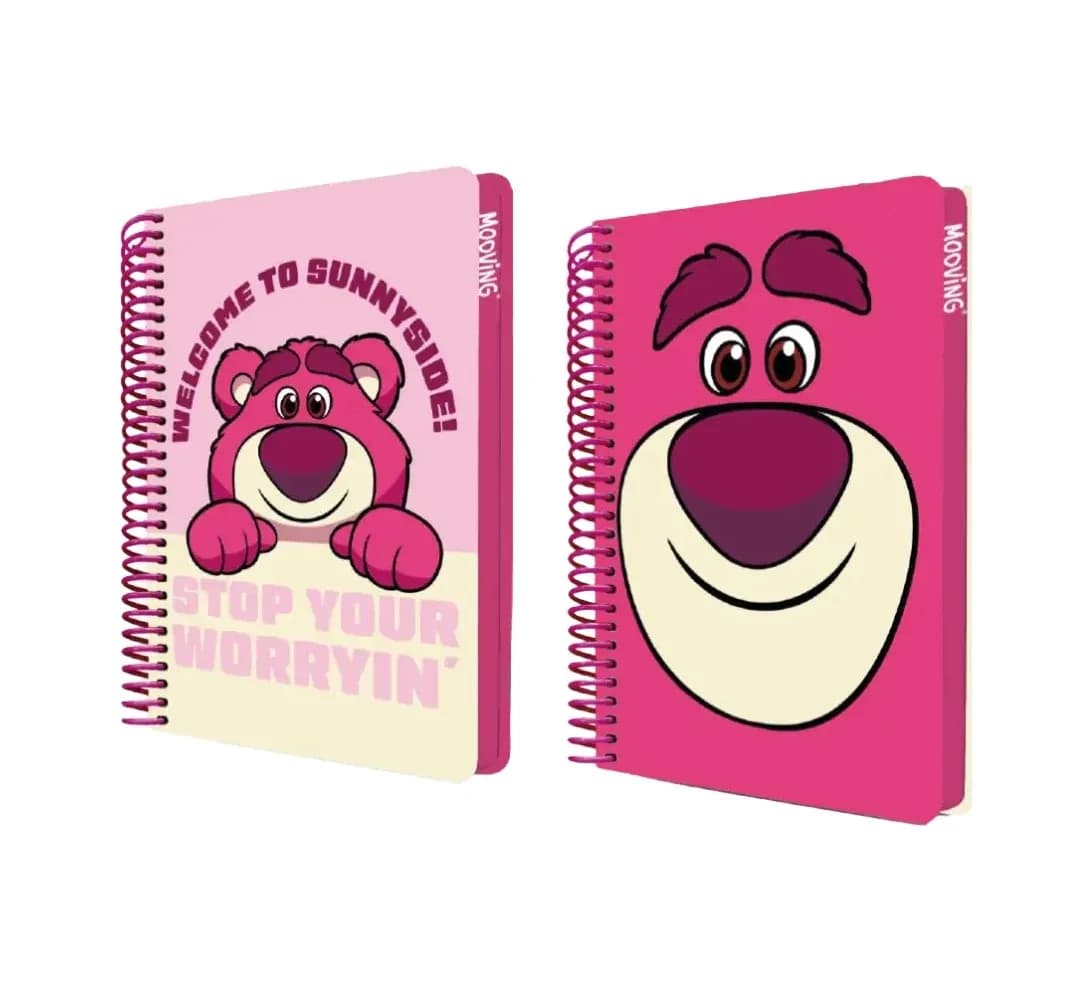 LIBRETA MOOVING LOTSO 96H CUADROS P/D 1232254