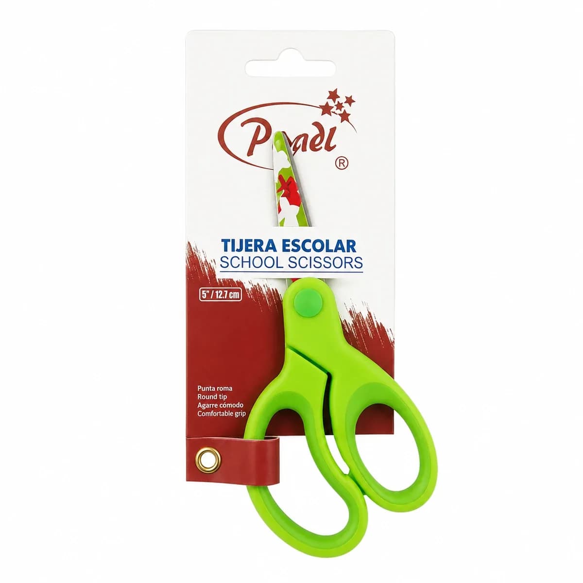 TIJERA ESCOLAR PANDI ERGONOMICA