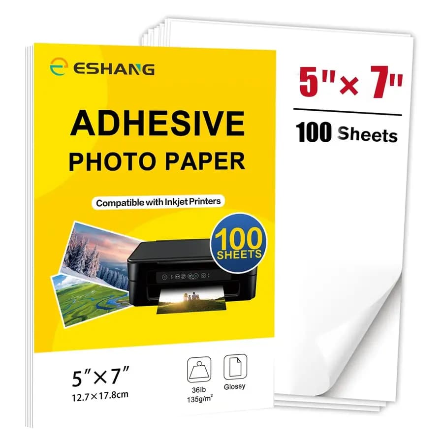 PAPEL FOTO INEN ADHESIVO ESTILO 205GR X 10UN