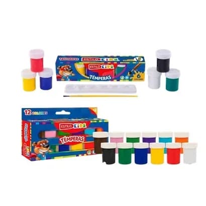 TEMPERA X 12COL ESTILO 10105632