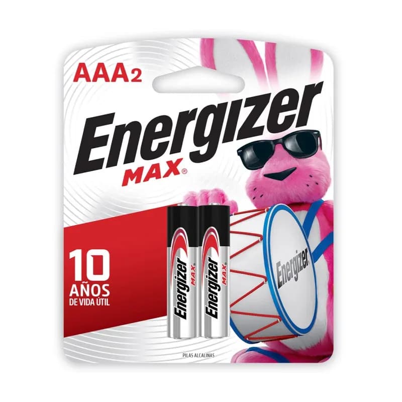 PILAS ENERGIZER AAA X 2UN
