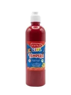 TEMPERA ESTILO 500ML ROJA