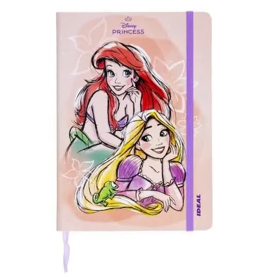 LIBRETA IDEAL 80H PRINCESAS P/DURA CUADROS