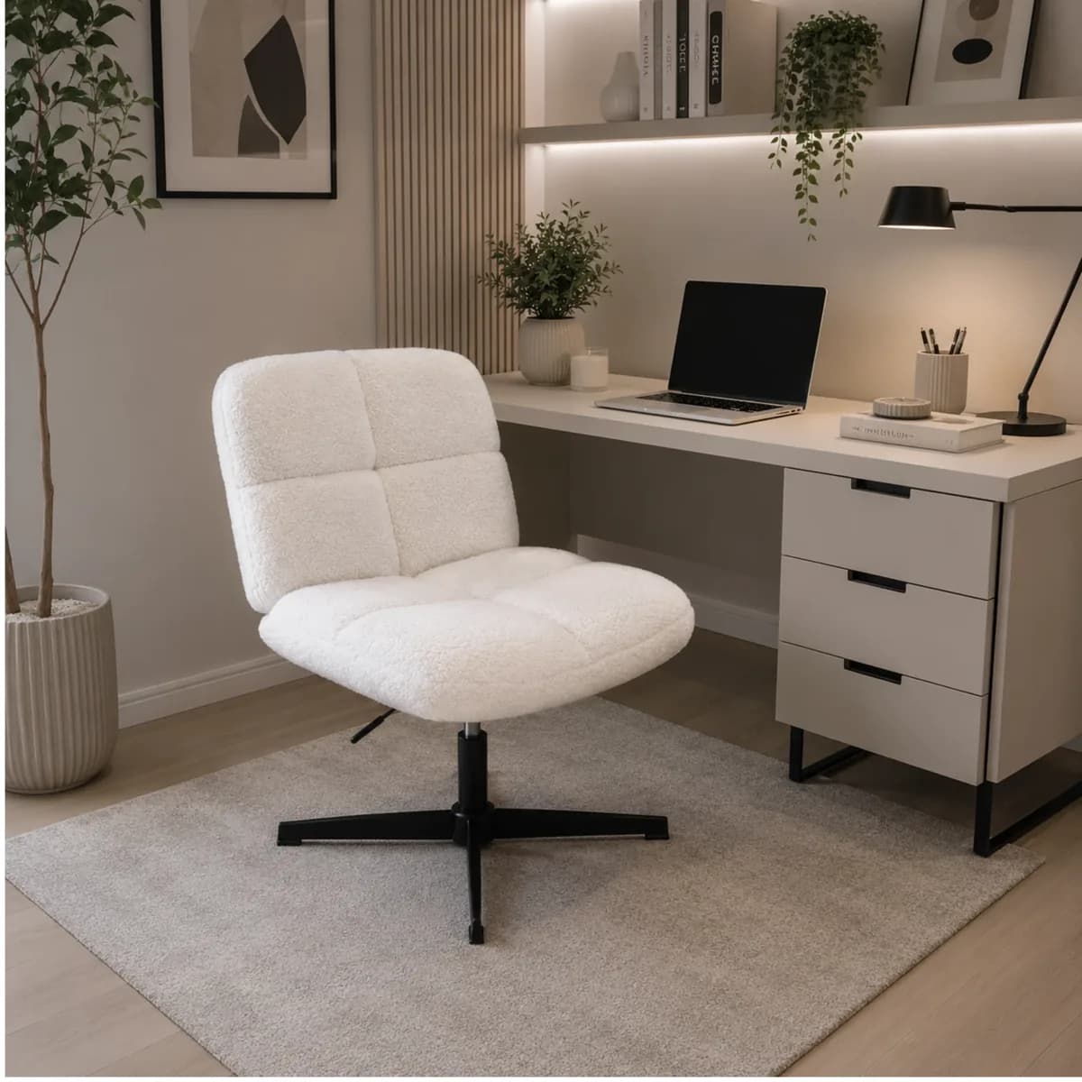 BUTACA AJUSTABLE BLANCA ST-8887