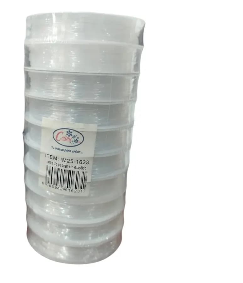HILO NYLON RIGIDO X 10UN 0.8MMX7MT IM25-1623