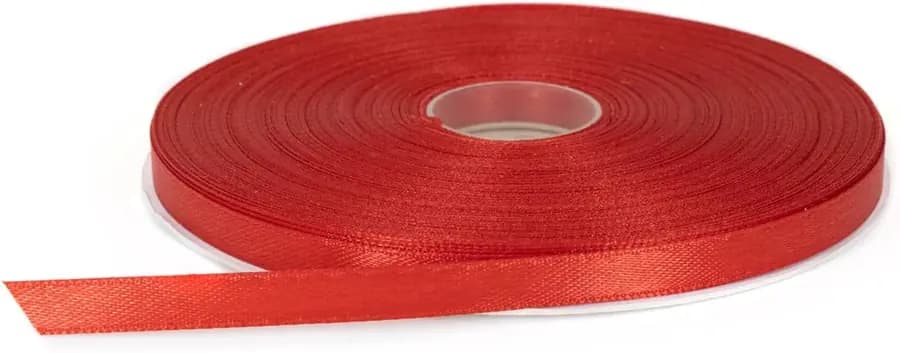 CINTA TELA FINA 21MM X 50Y ROJA