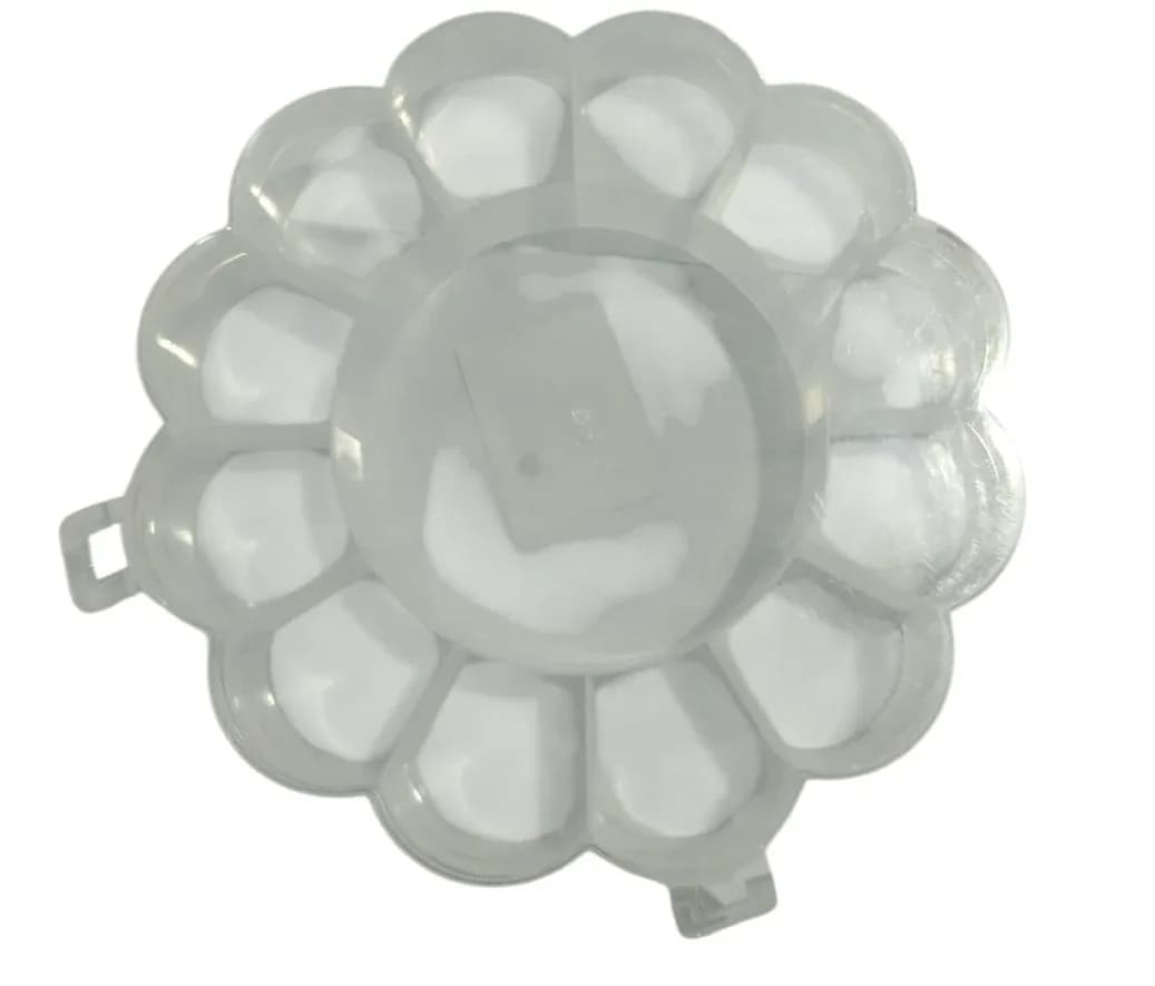 CAJA PLASTICA FLOR TRANSPARENTE IM25-2116