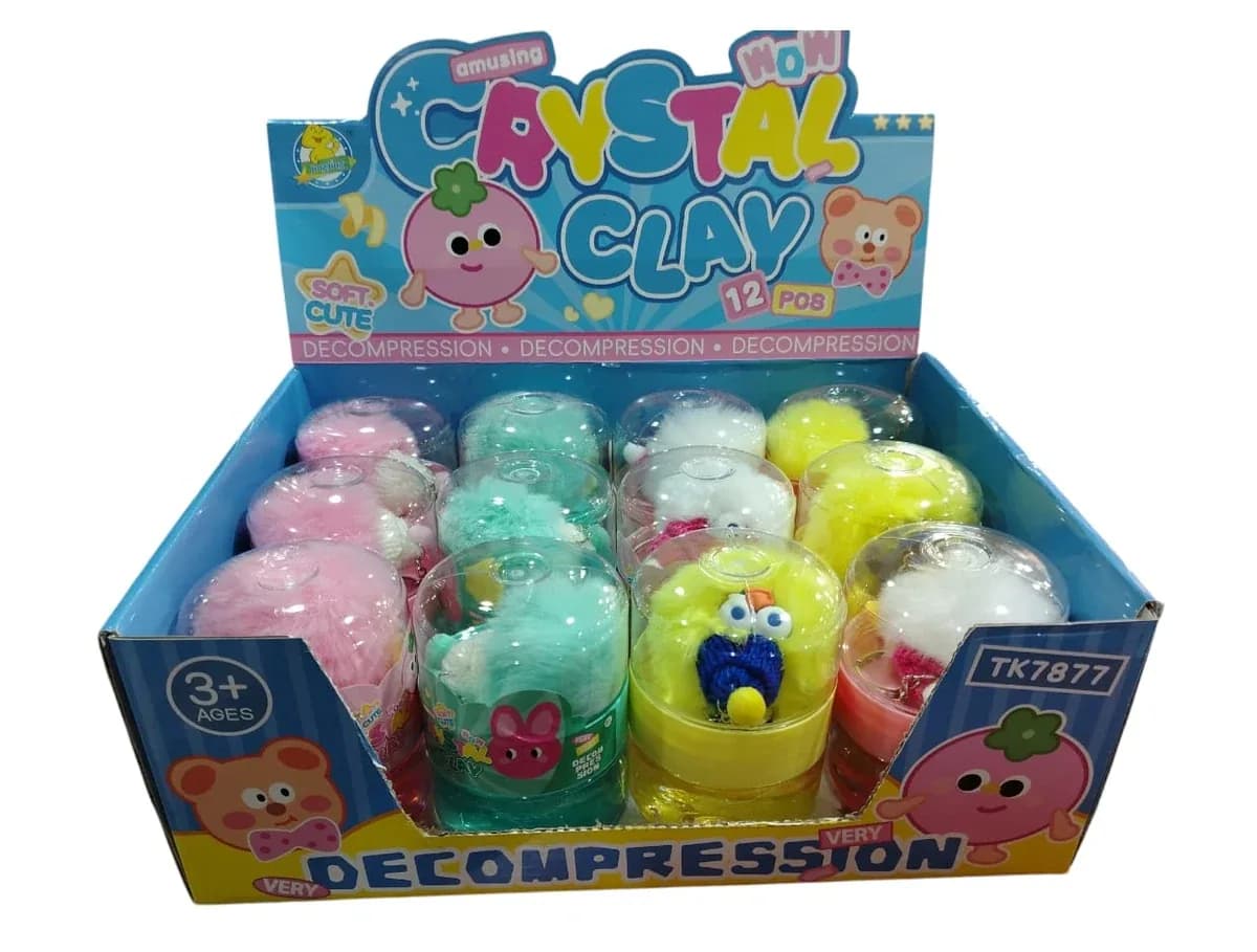 SLIME C/PELUCHE LLAVERO PT26-044