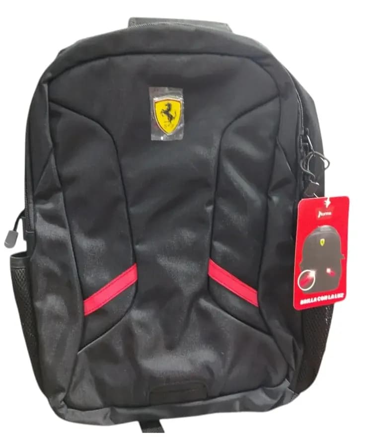MOCHILA FERRARI REFLECTIVE BLACK 589524