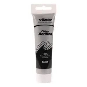 PINTURA ACRILICA BESTER METAL PLATA 60ML