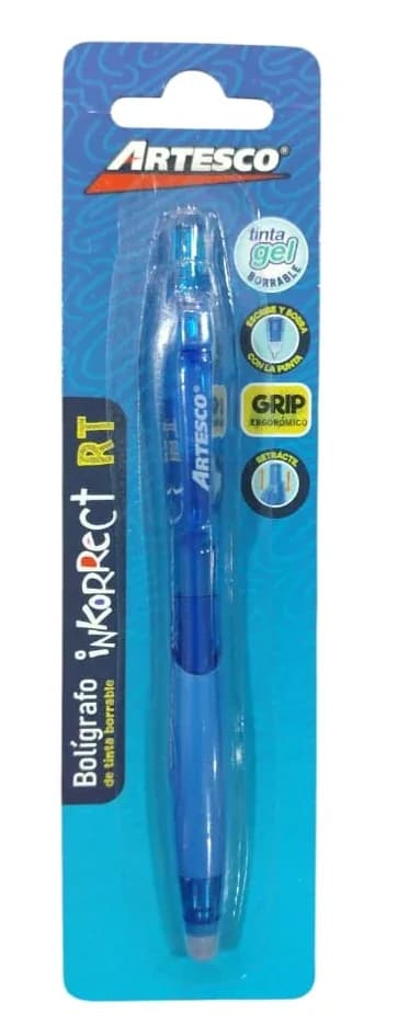 UNIDAD ESFERO ARTESCO BORR. INKORRECT AZUL