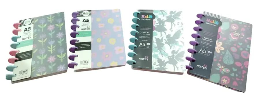 AGENDA HELLO ANILLADA A5 LINEAS 5005