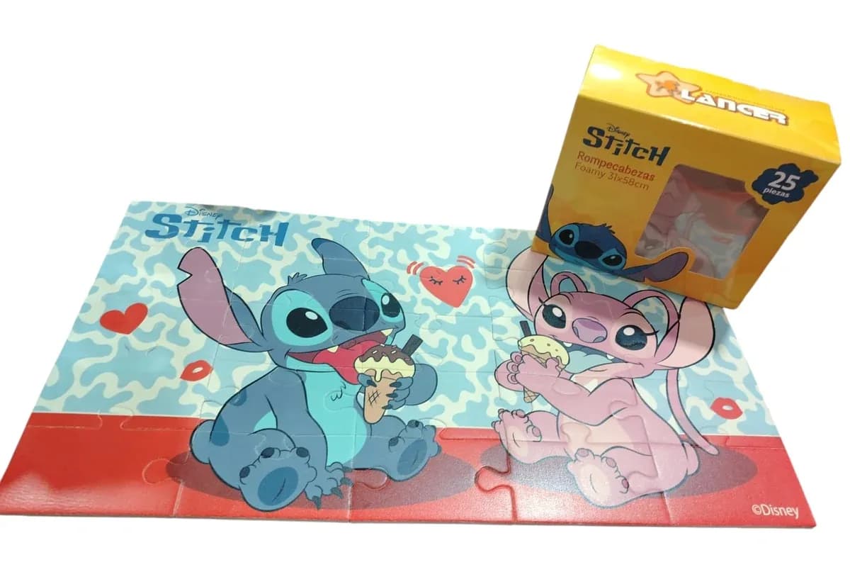 ROMPECABEZA LANCER FOMIX 25 PZ STITCH DIS.804