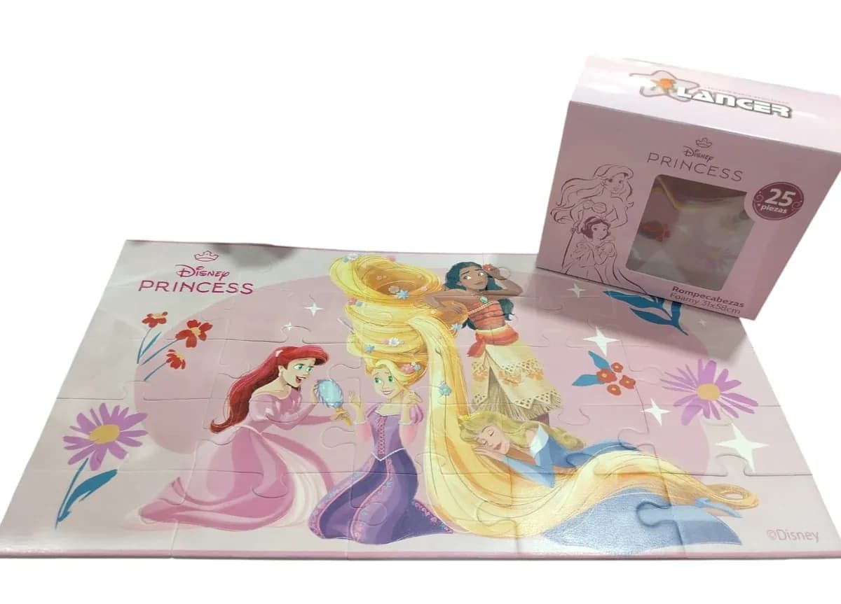 ROMPECABEZA LANCER FOMIX 25 PZ PRINCESAS DIS.806
