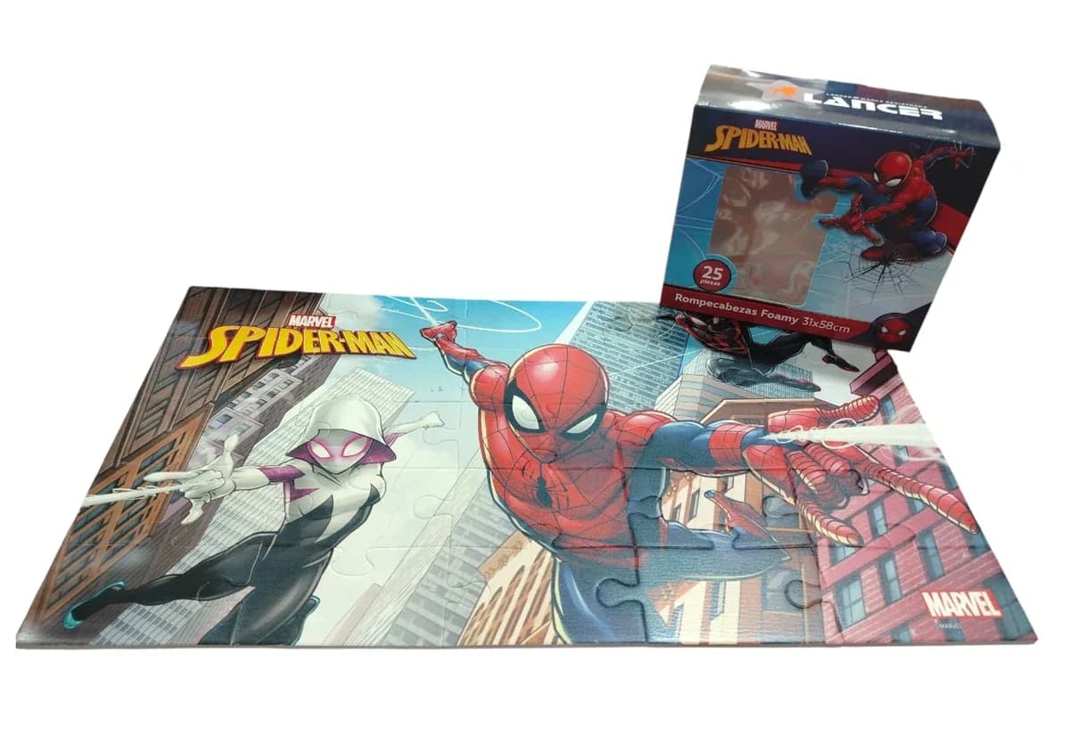ROMPECABEZA LANCER FOMIX 25 PZ SPIDERMAN DIS.804