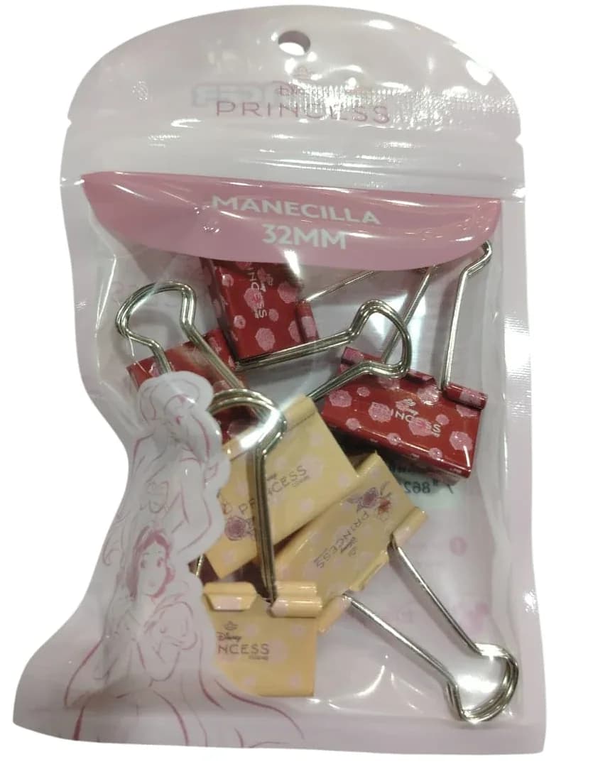 MANECILLA 32MM X 6UN PINCESAS