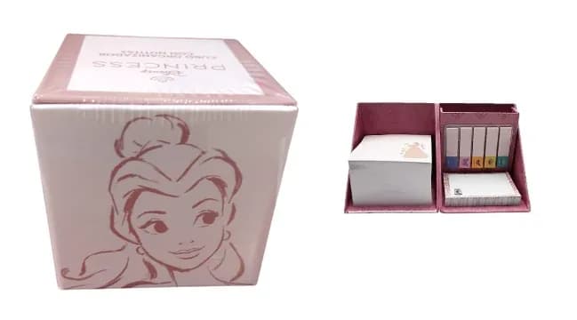 NOTITAS CUBO ORGANIZADOR PRINCESAS DISP603