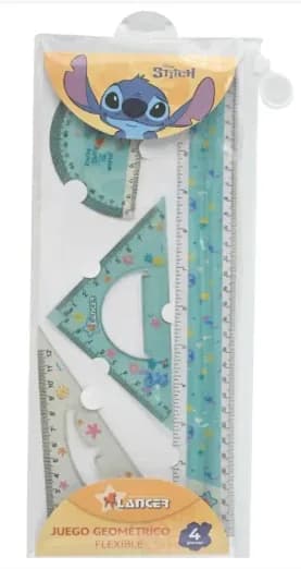 JUEGO GEOMETRICO FLEXIBLE STITCH 30 CM ST1710