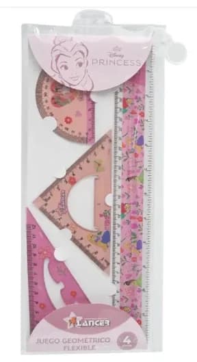JUEGO GEOMETRICO FLEXIBLE PRINCESAS 30 CM ST1720