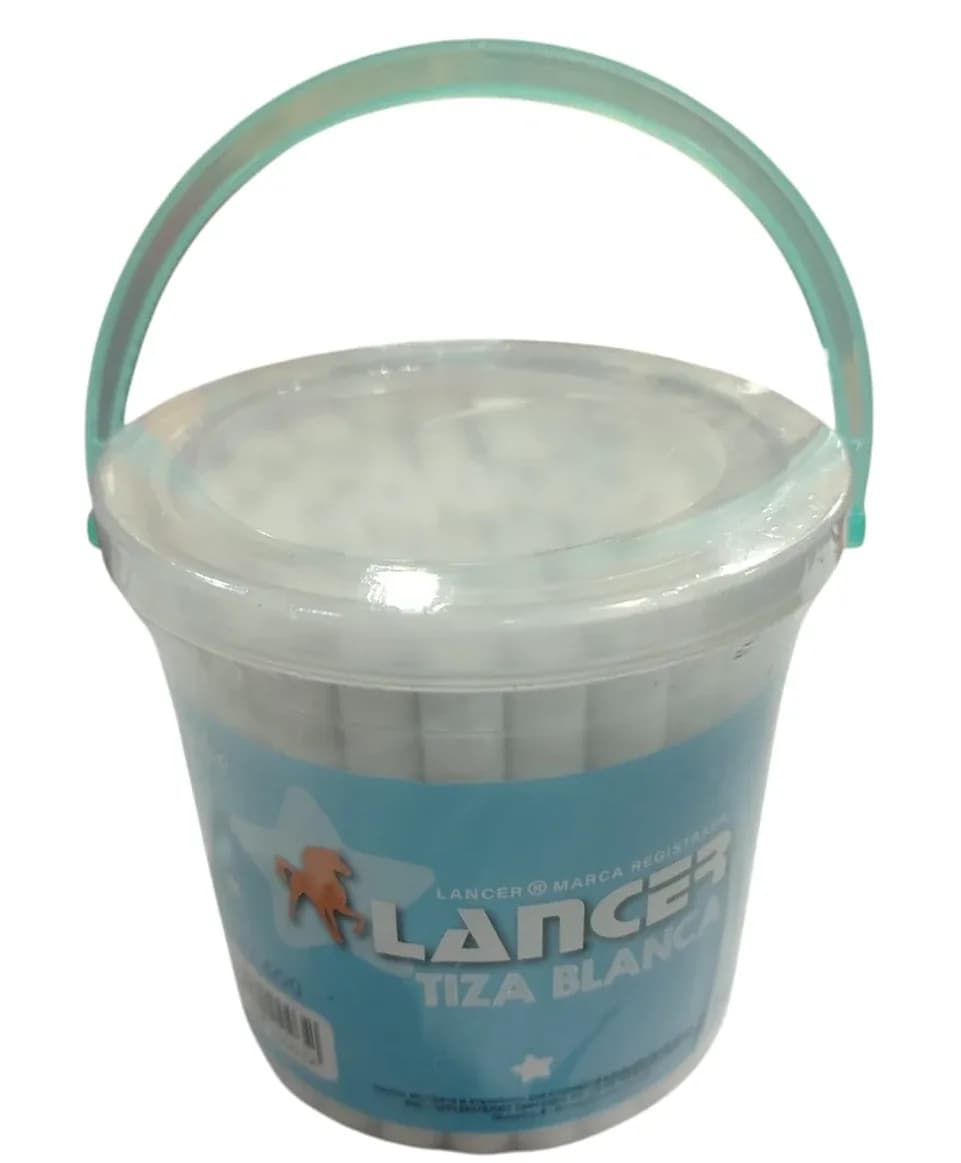 TIZA LANCER BALDE BLANCA X 60UN TZ600