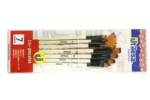PINCEL UTILESA SET X 7 MODELOS UTI-13077