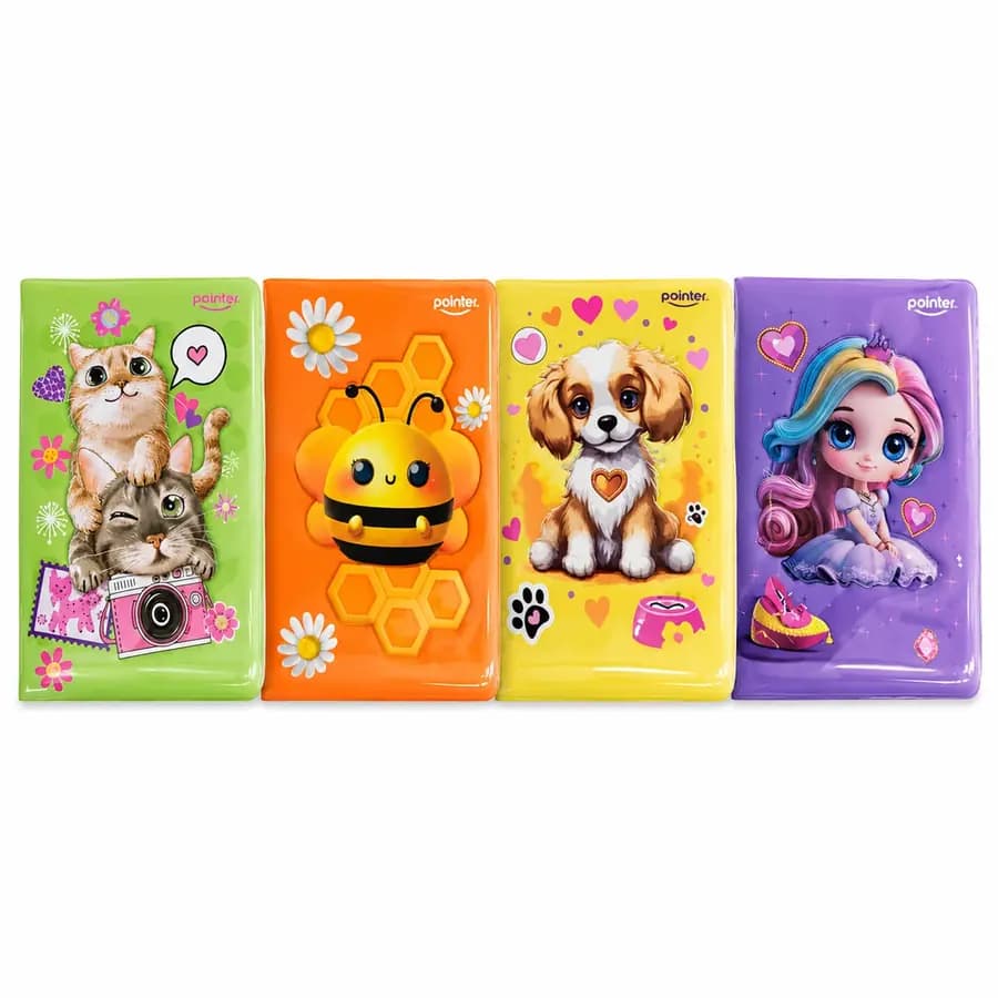 LIBRETA POINTER DE APUNTES 3D INFANTIL NB2488