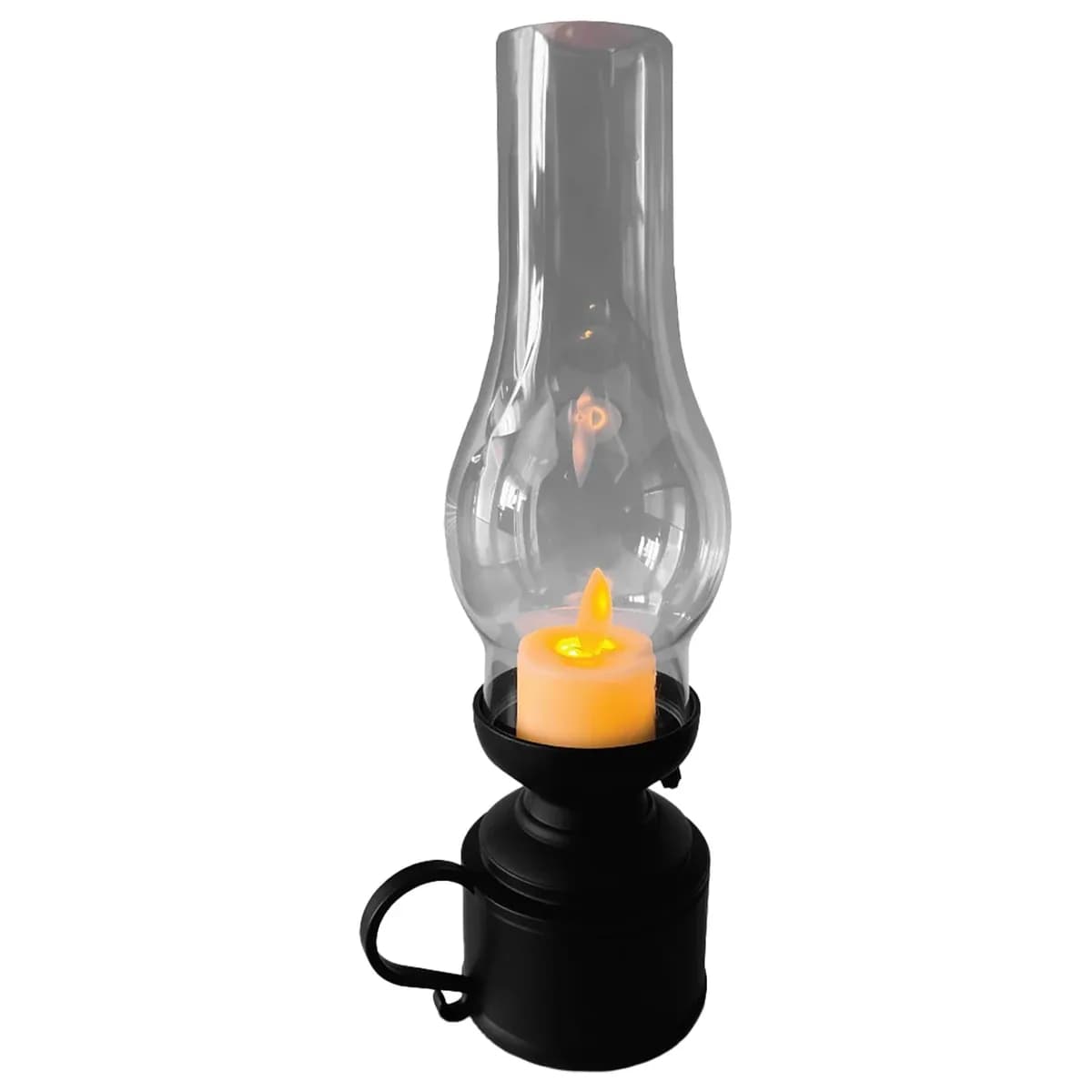VELA LED AMBAR C PILAS PT398