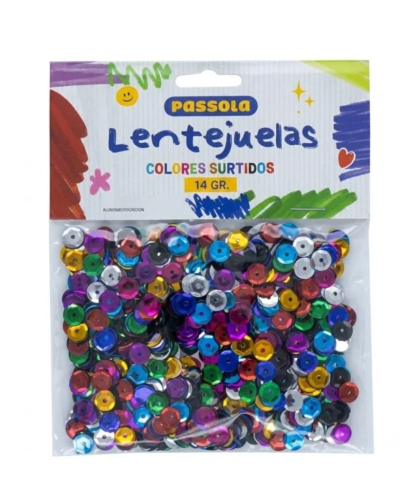 LENTEJUELAS PASSOLA 14GR LEN011