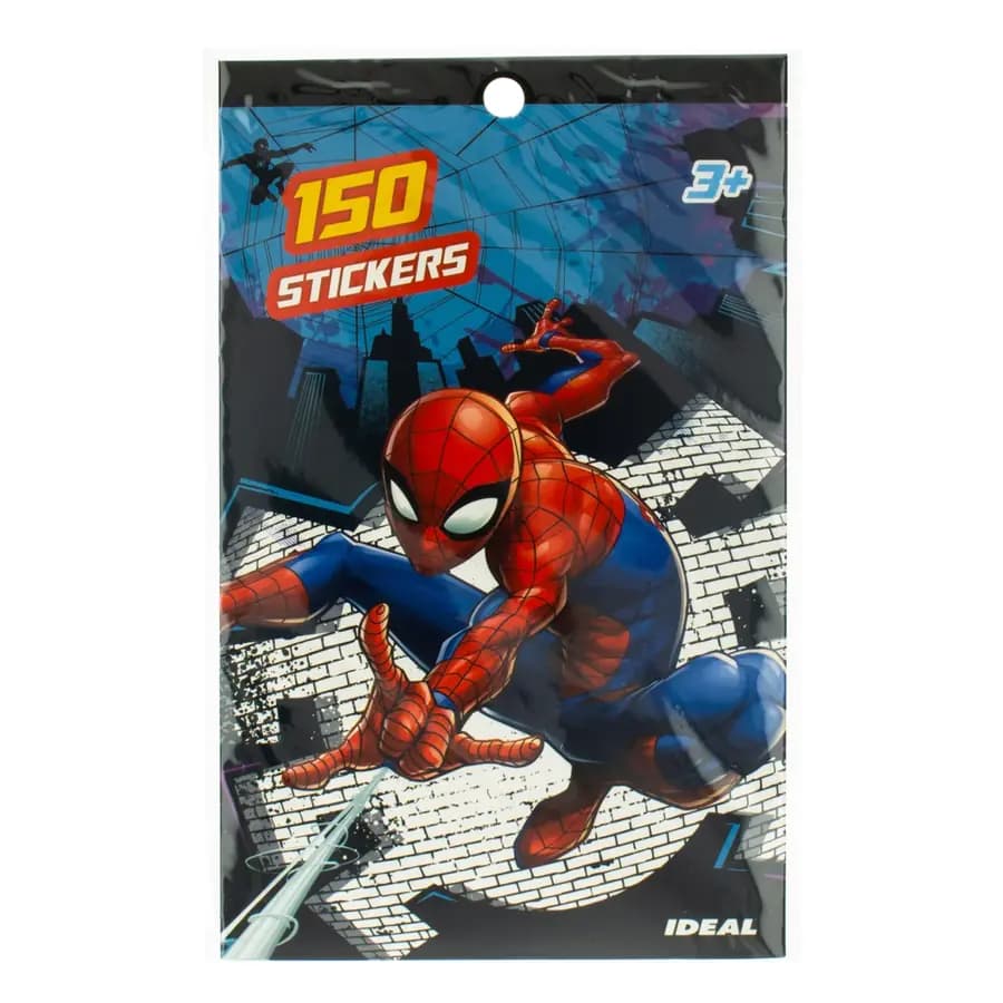 STICKER BLOCK IDEAL X 150UN SPIDERMAN 5588