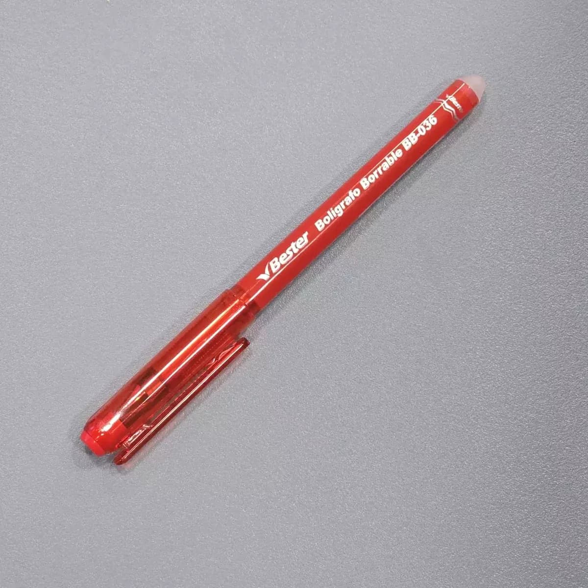 UNIDAD ESFERO BORRABLE CREATIV ROJO