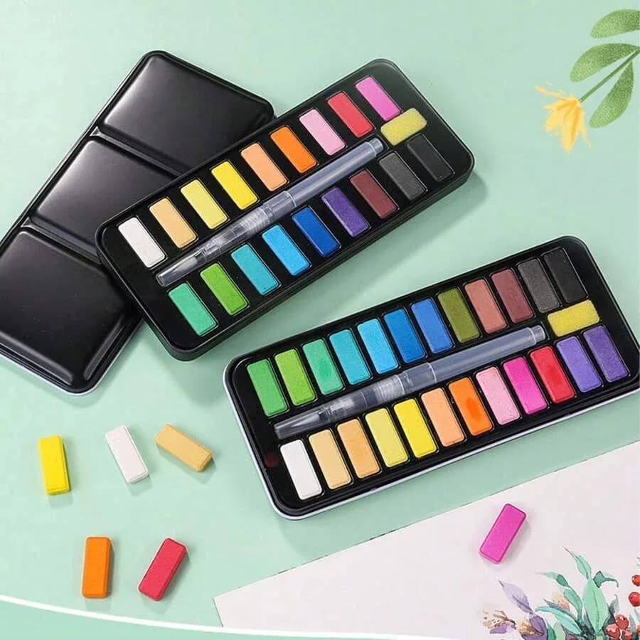 PINTURA CREATIV X 12COL ACUARELABLE EF1315
