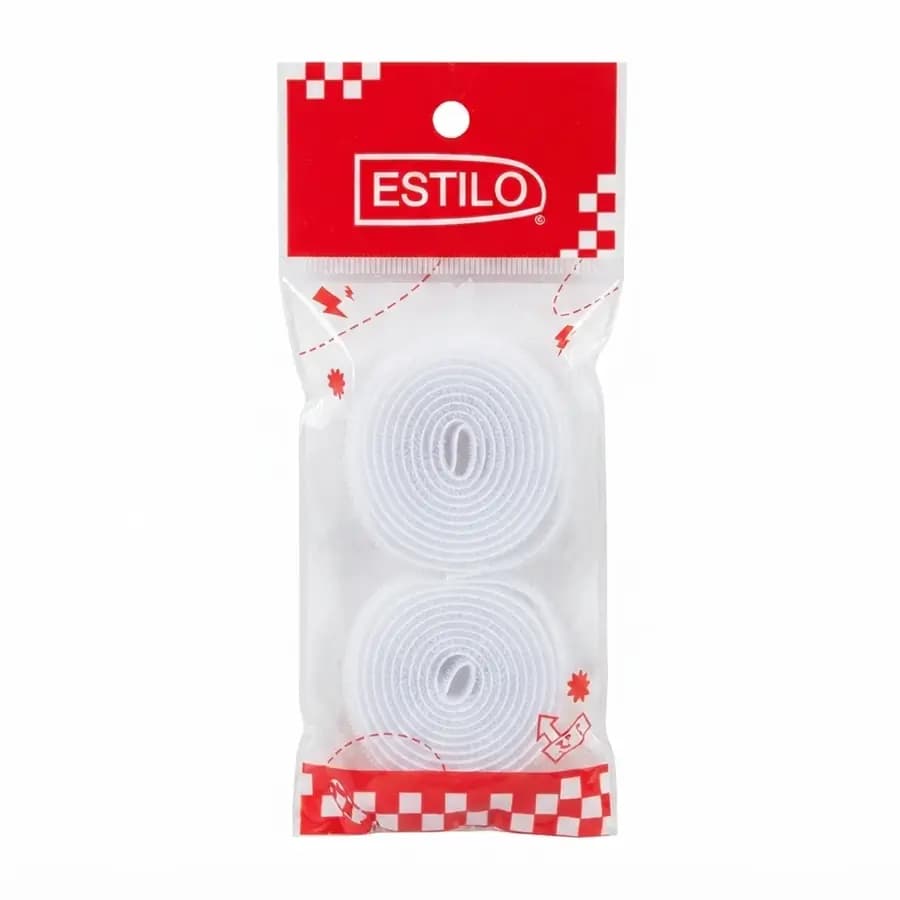 VELCRO ESTILO BLANCO 25MM X 1METRO 10108006