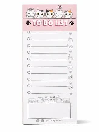 BLOK NOTITAS TO DO LIST 60H 8X20CM LINEAS