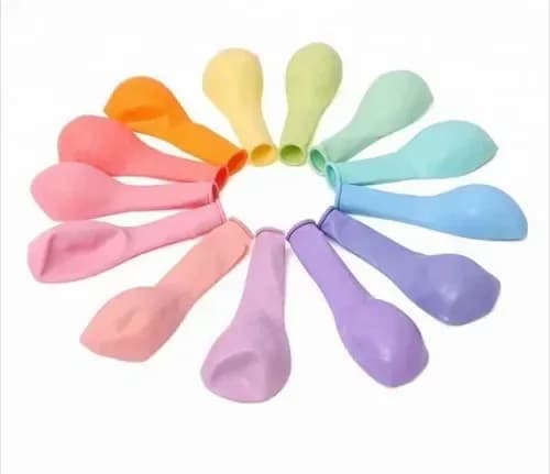 GLOBO FUNDA X 100 UN CELINA PASTEL SURTIDO