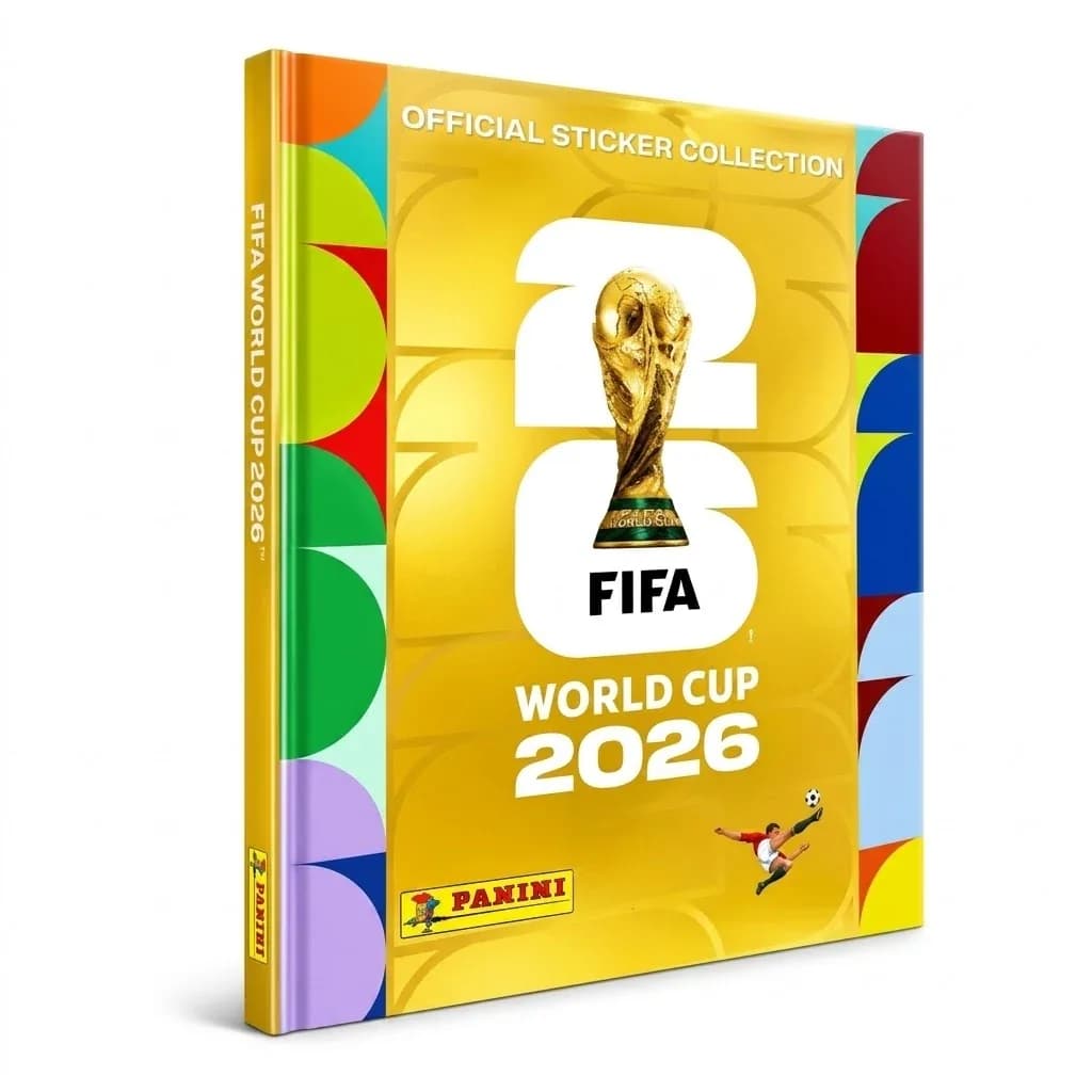 ALBUM COPA MUNDIAL FIFA 2026 GOLD P/DURA