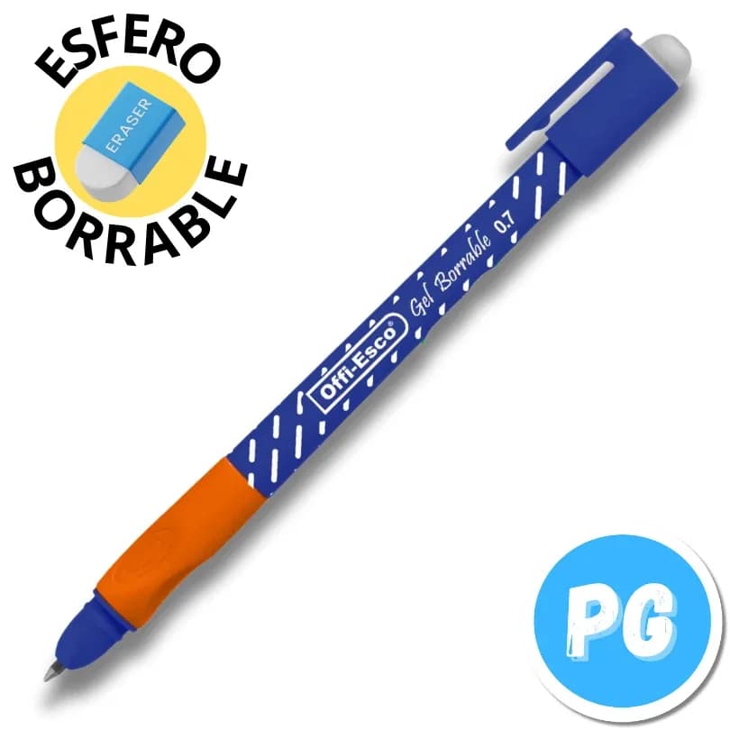 UNIDAD ESFERO BORRABLE DR AZUL DR-9806 0.5MM