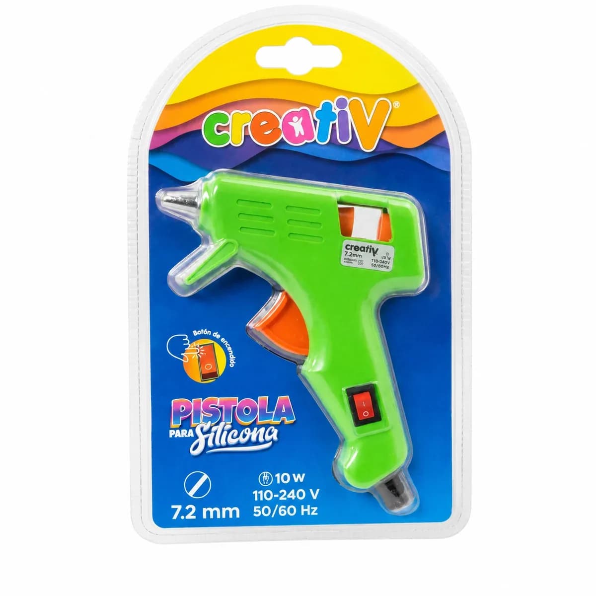 PISTOLA SILICON CREATIV P FINA 7.2MM