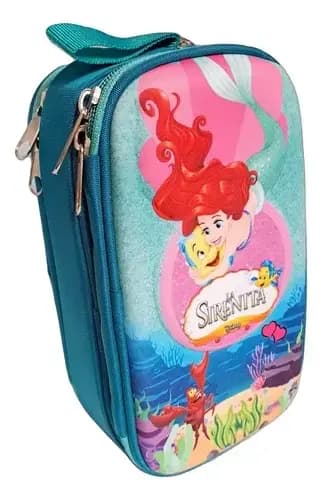 CARTUCHERA 3D 1 SERV MARMAID-SIRENA 623 C/SEPAR