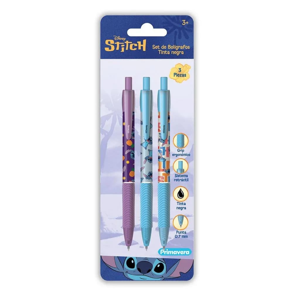 ESFERO BLISTER X 3UN IDEAL STITCH GLITTER 5274