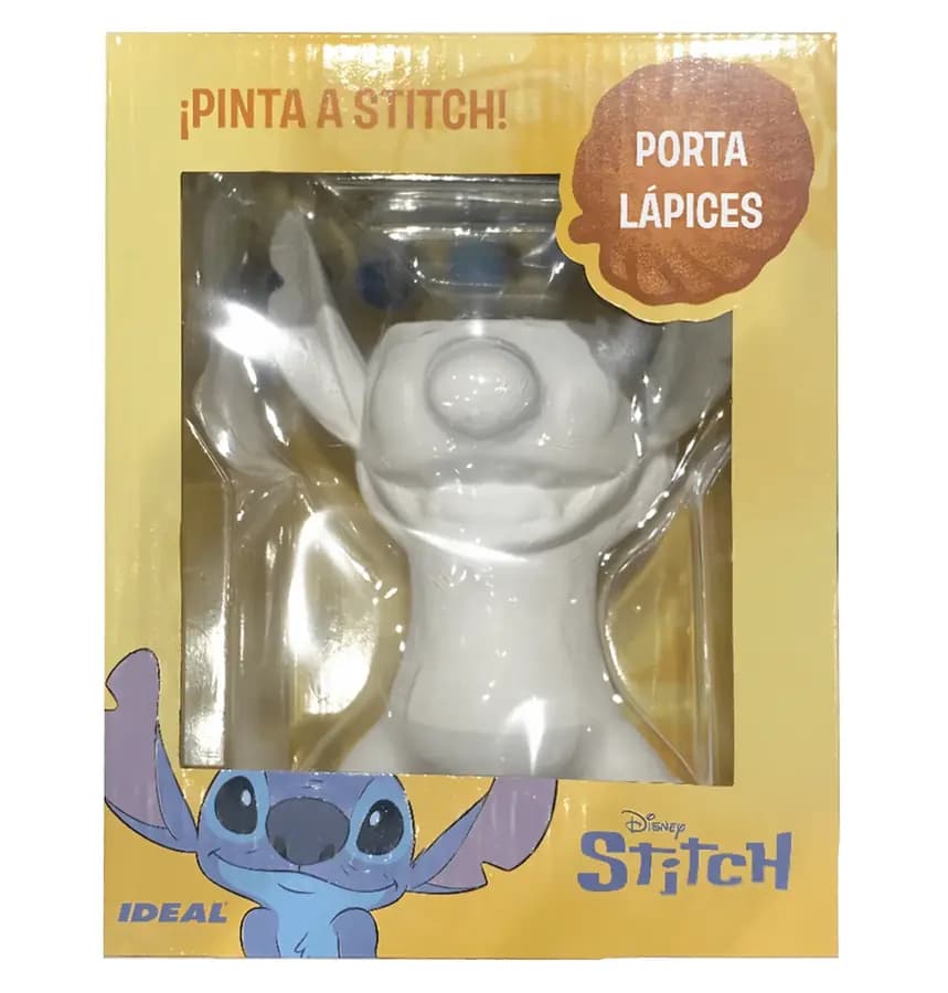 PORTALAPIZ CERAMICA P/PINTAR STITCH 3317