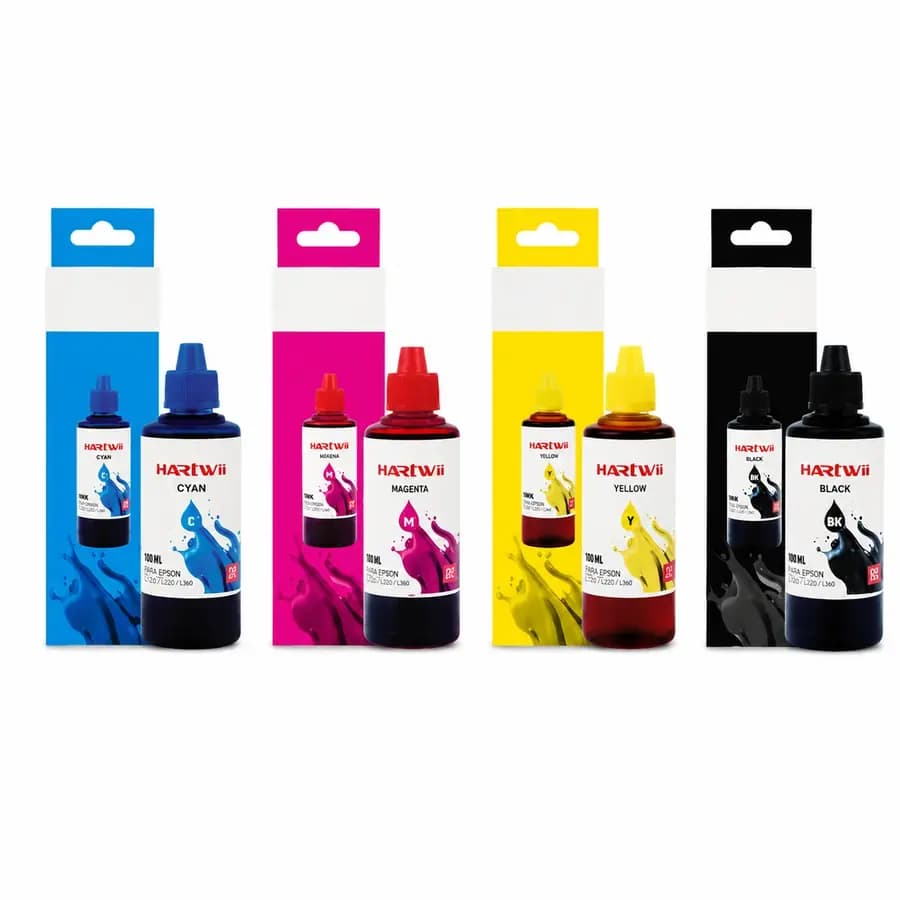TINTA HARTWII 100ML YELLOW