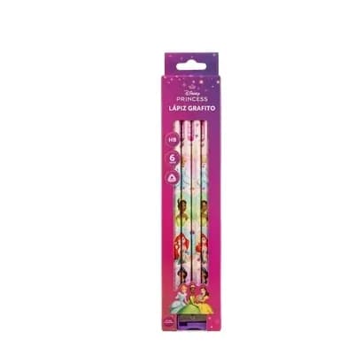 LAPIZ X 6UN LANCER PRINCESS HB TRIANG C/SACAP
