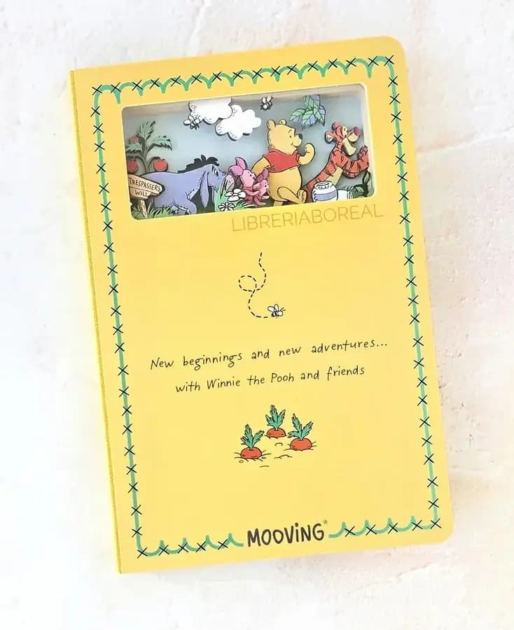 LIBRETA MOOVING MAGIC WINNIE P 70H 1L 0122