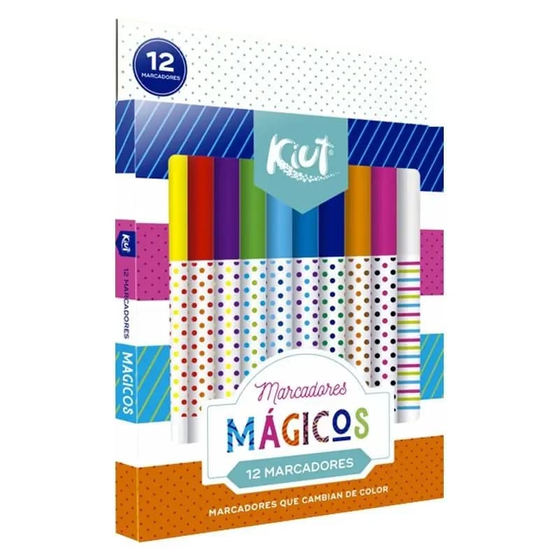 MARCADOR BIC X 12COL MAGICO