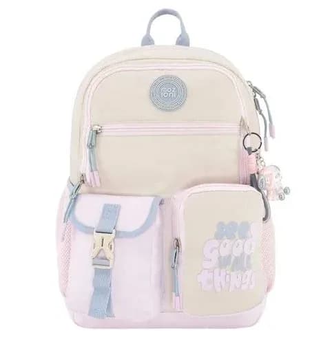 MOCHILA MOZIONI MME180065-BG CON BOLSILLO LAPTOP