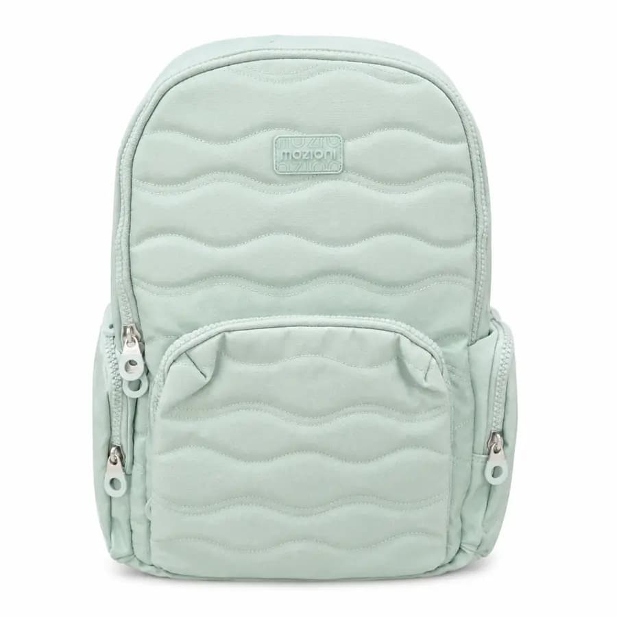 MOCHILA MOZIONI DOBLE MME180077-VD CON BOLSILLO LAPTOP